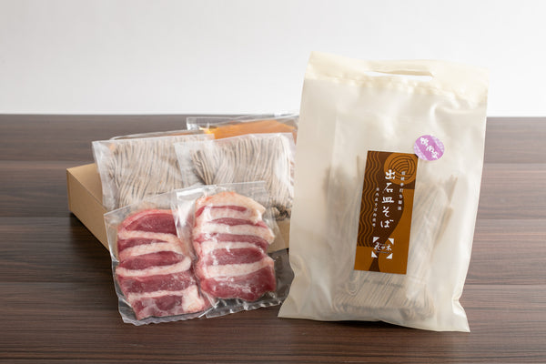 花水木のおそば 鴨南蛮そば(温)用 4人前~6人前 【送料無料商品】