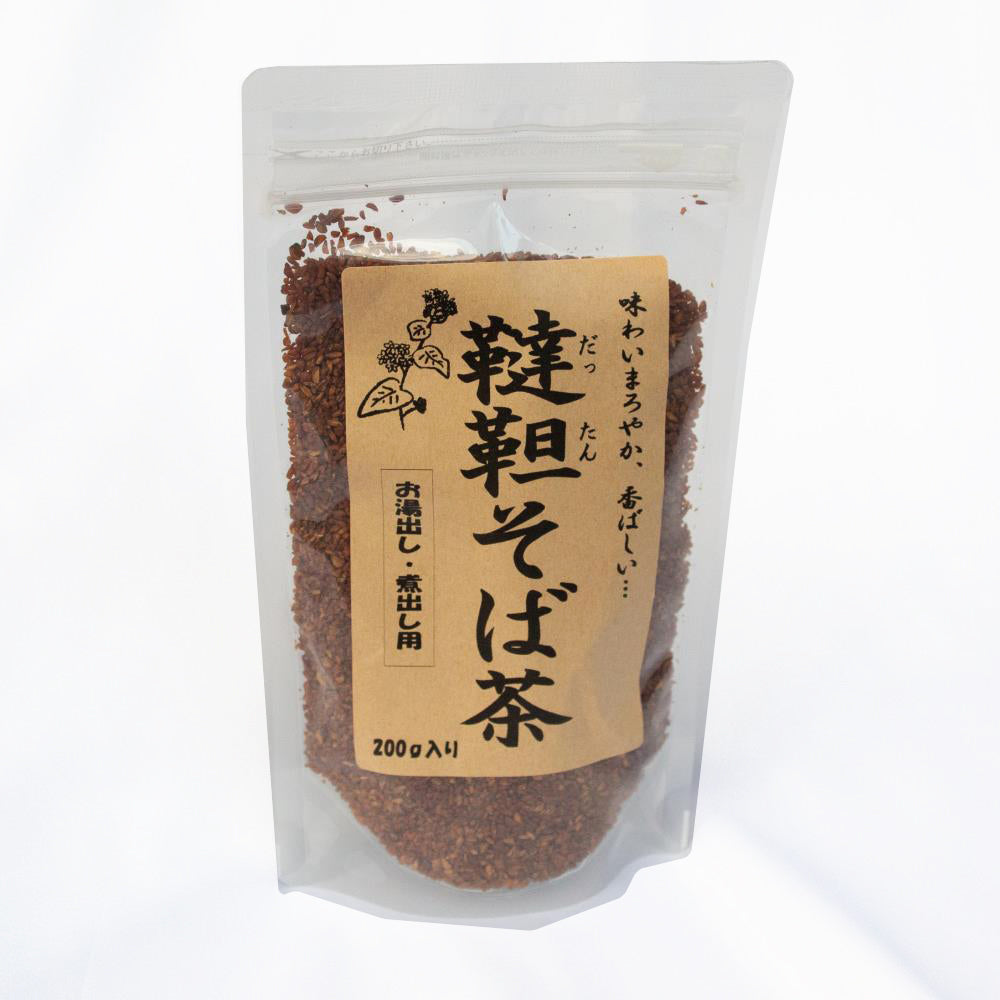 北海道産 無農薬 だったんそば茶 韃靼蕎麦茶 200g ×2 新品 未開封 - 茶